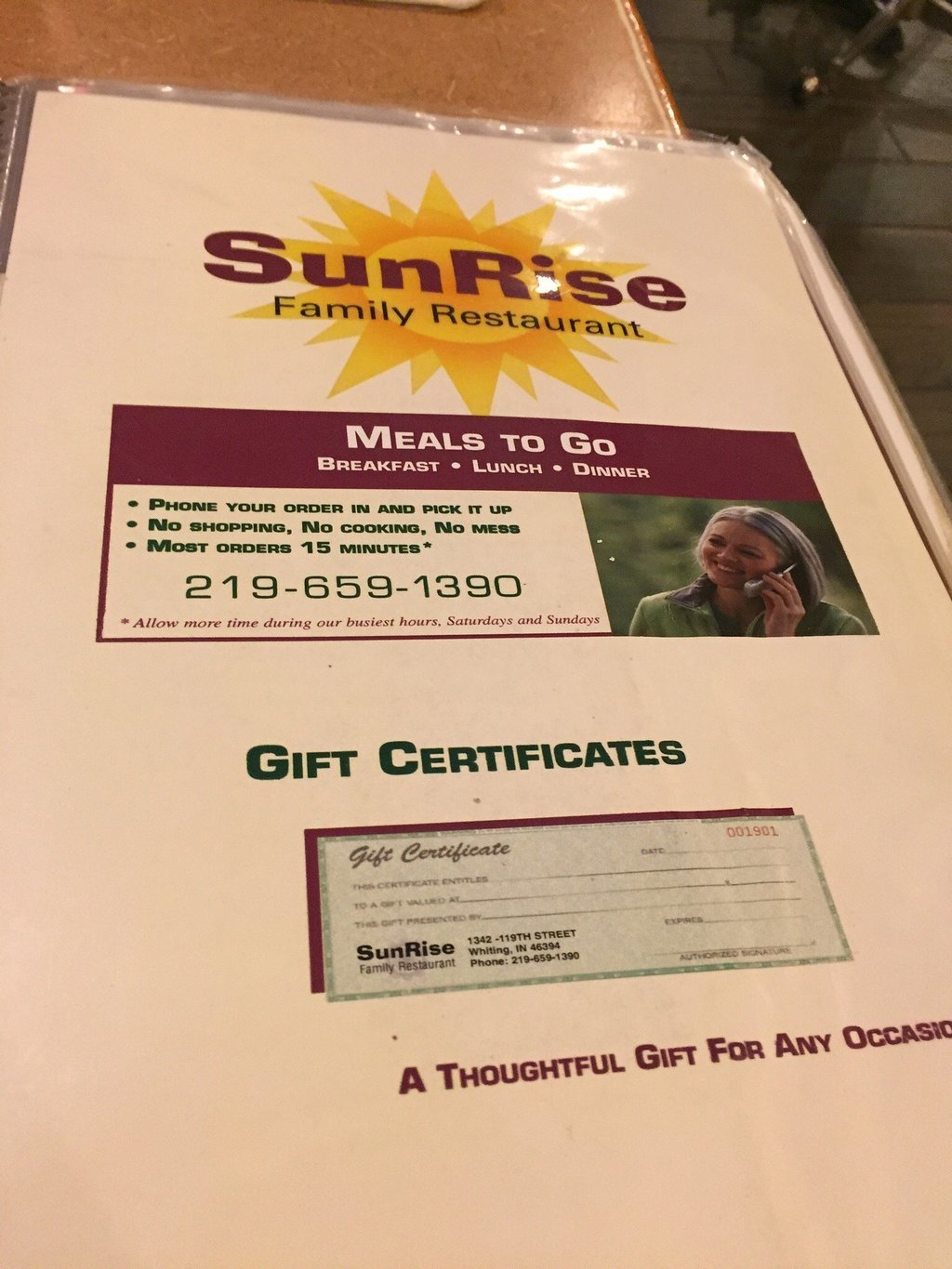 Sunrise Restaurant